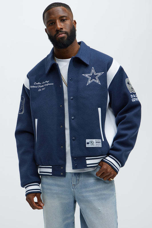 Cowboys Air Supremacy Jacket - White/Blue
