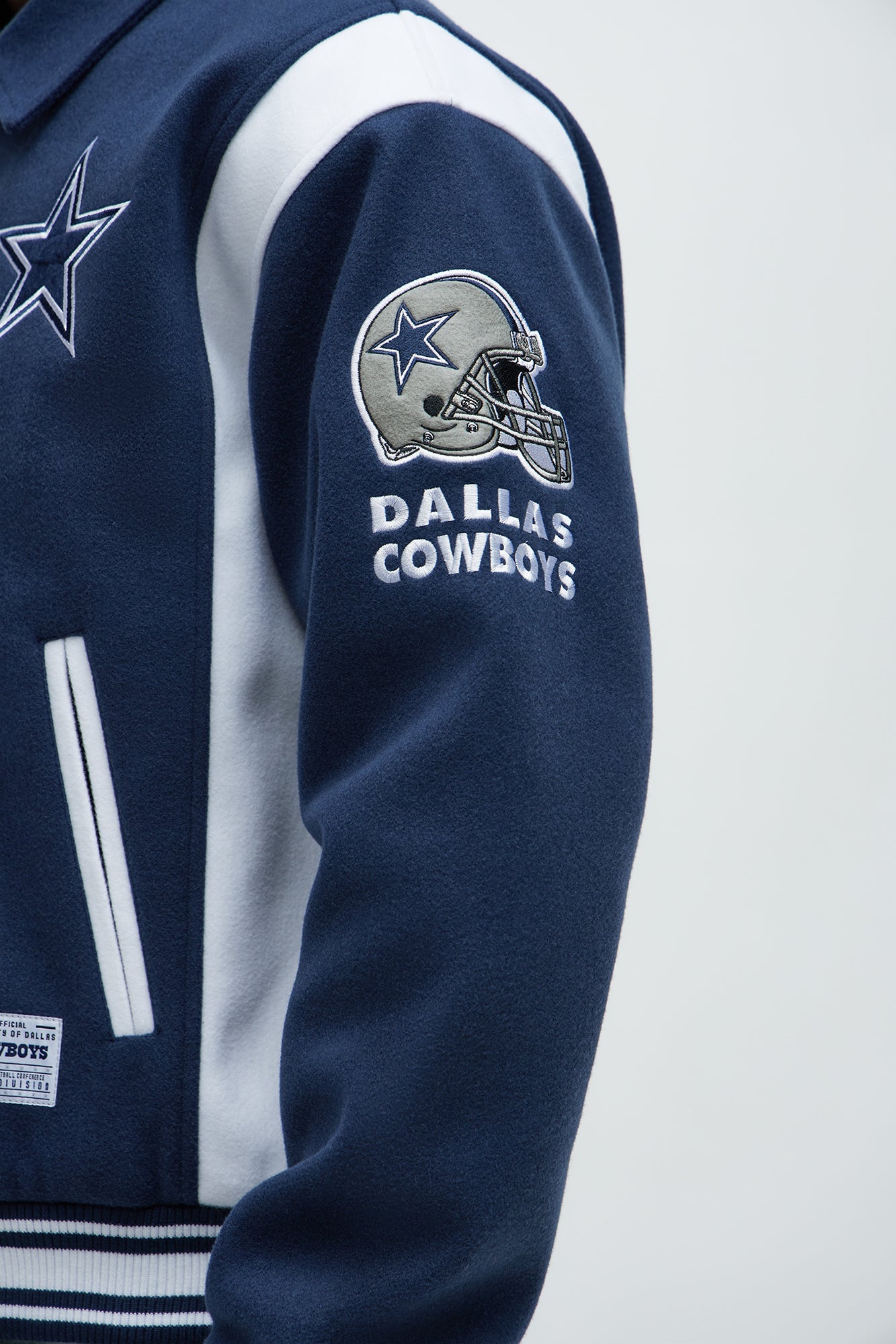 Cowboys Air Supremacy Jacket - White/Blue