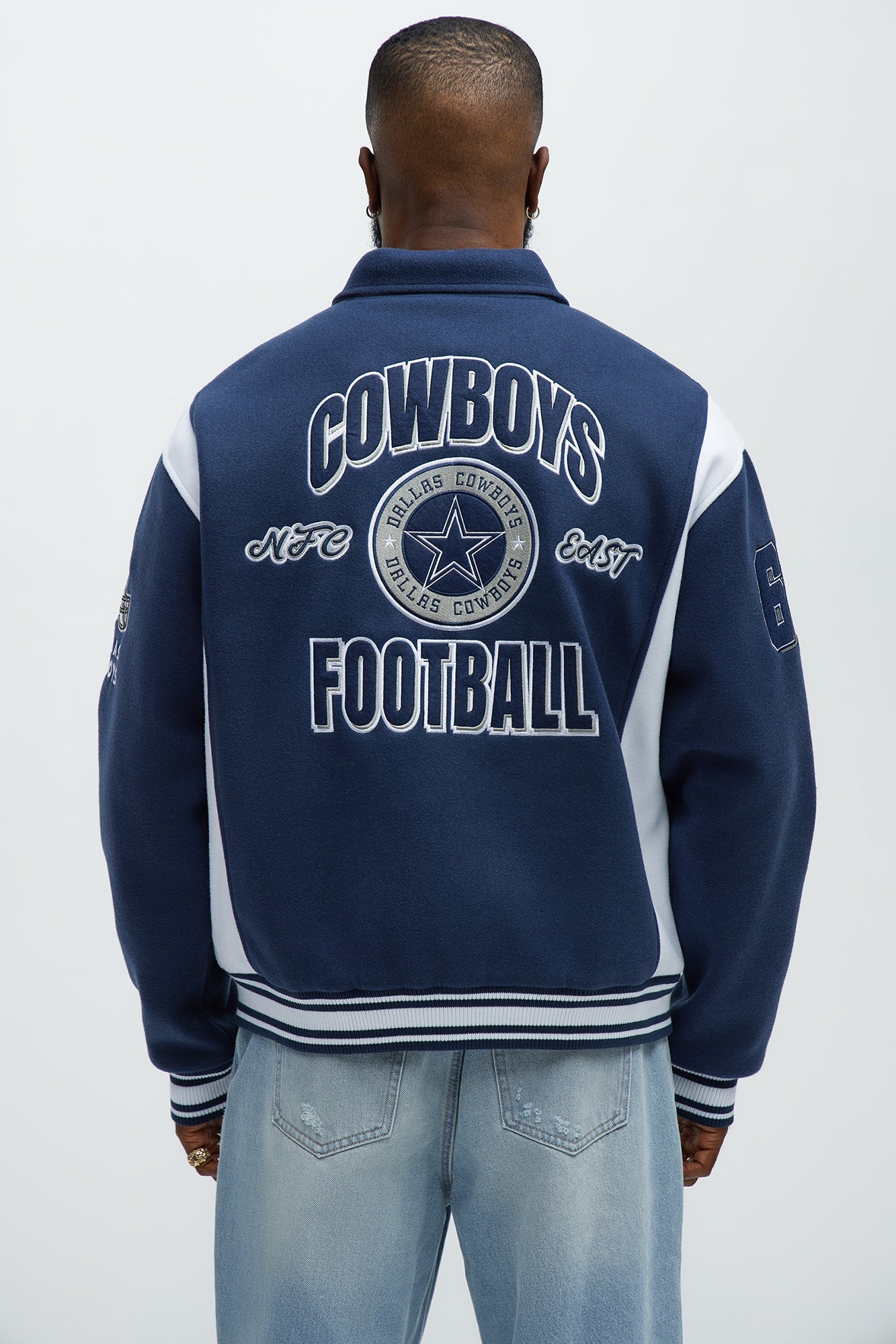 Cowboys Air Supremacy Jacket - White/Blue