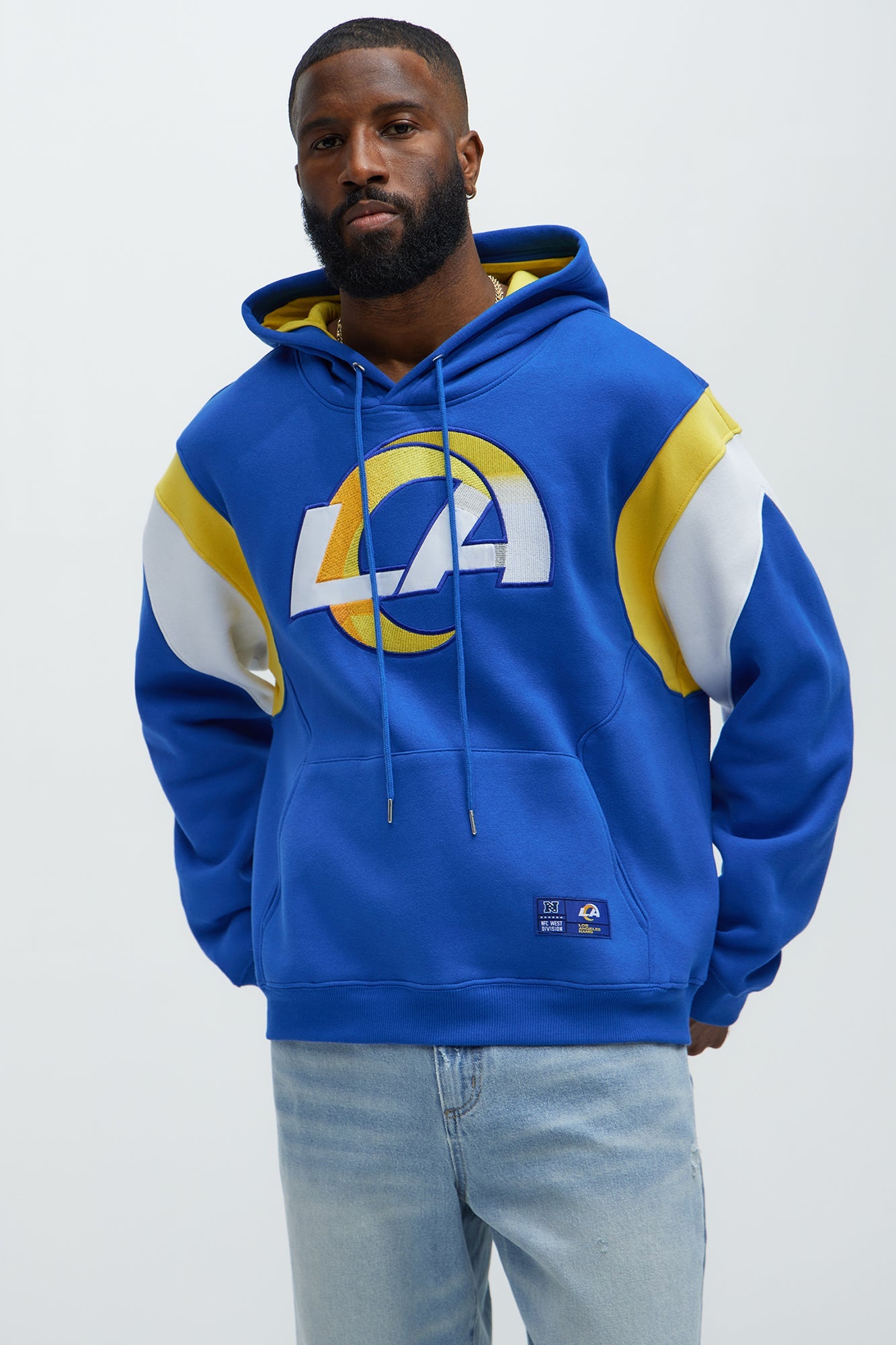 Rams Friday Night Lights Hoodie - Blue
