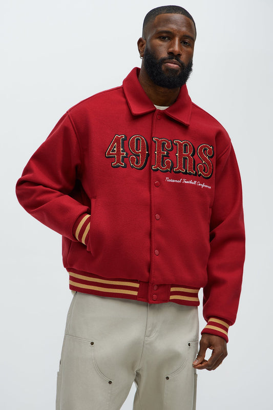 49ers Kodiak Mountain Jacket - Gold/Red