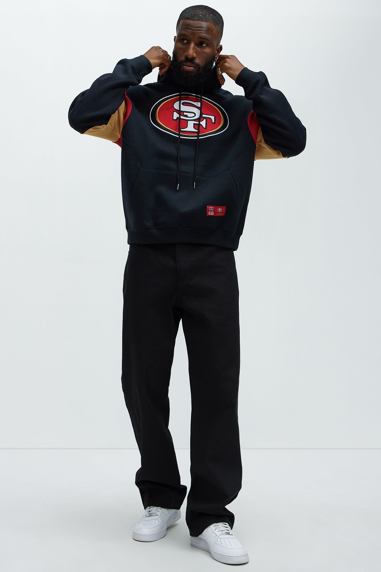 SF Friday Night Lights Hoodie - Red/Black