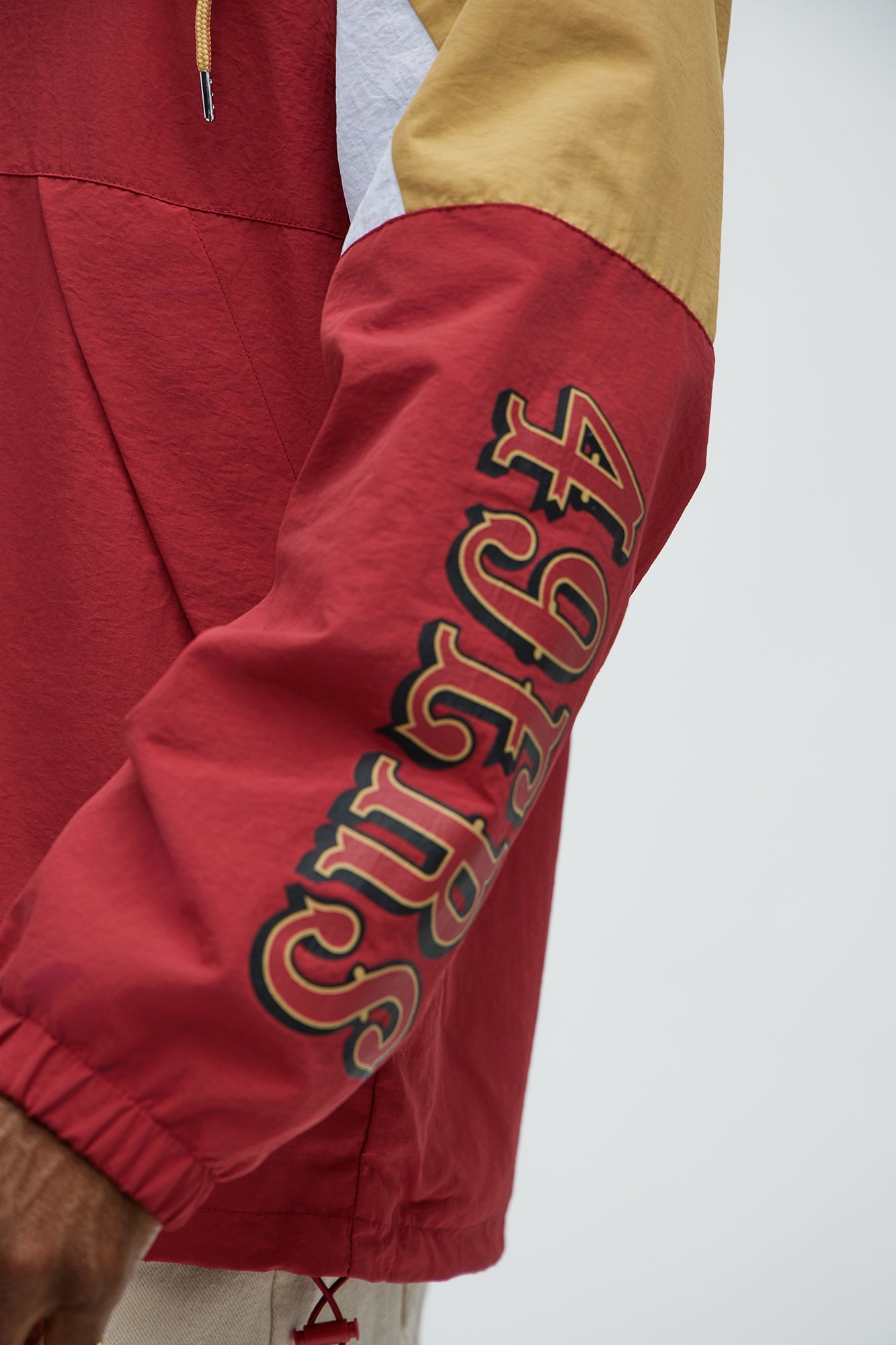 49ers Superstar Status Anorak - Gold/Red