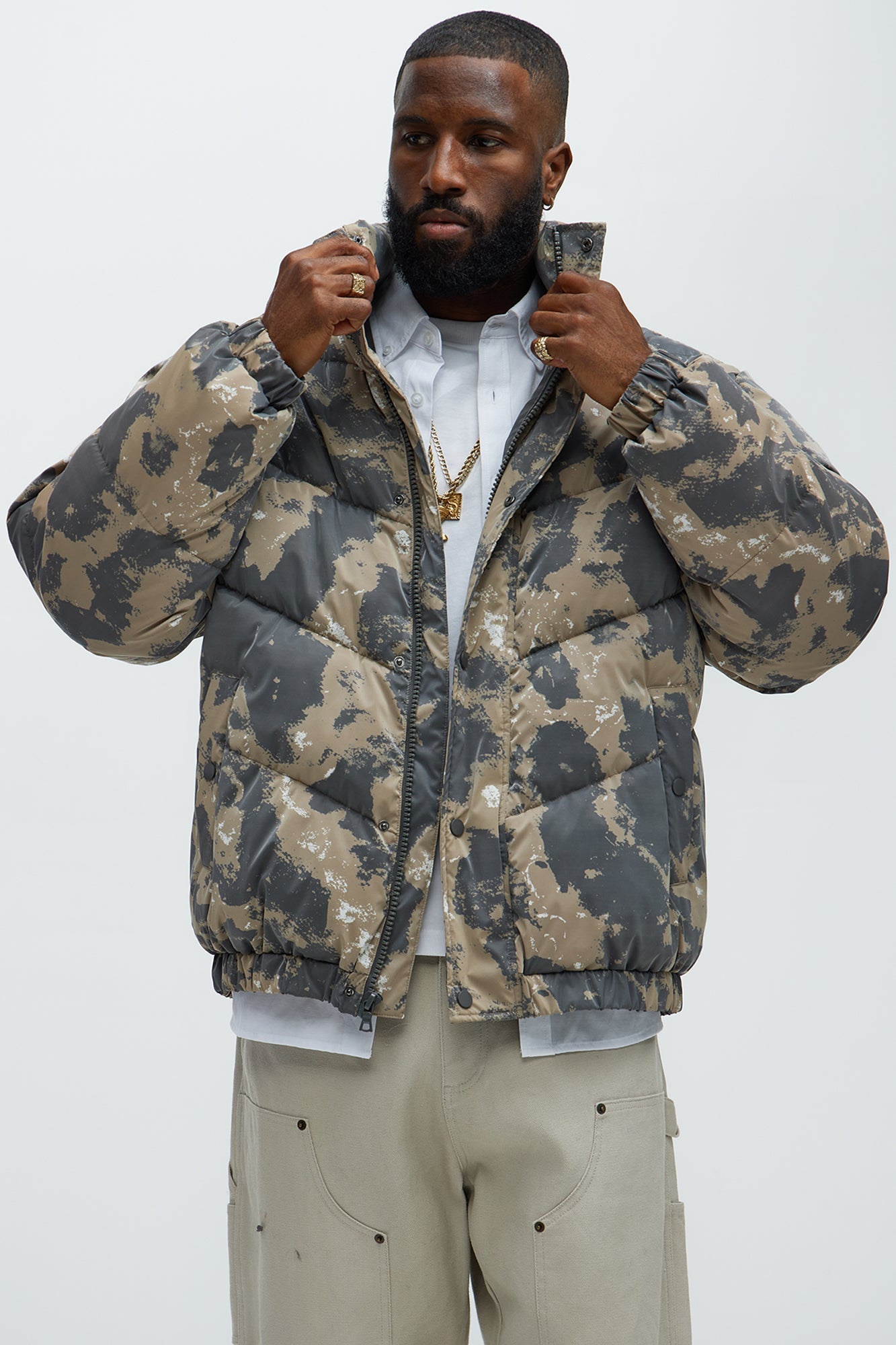 Atherton Camo Puffer - Camouflage