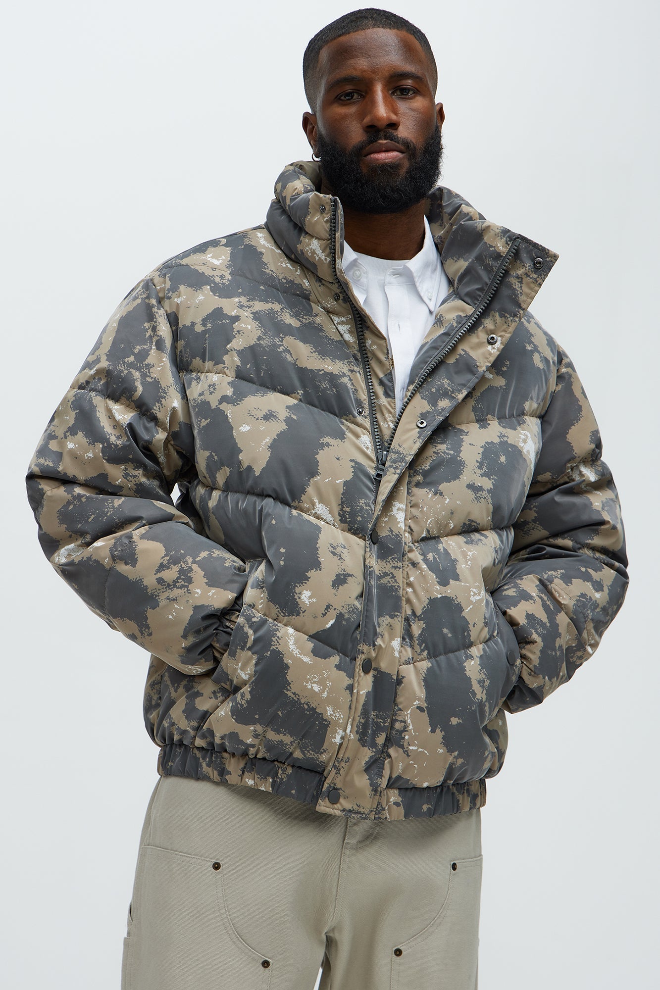 Atherton Camo Puffer - Camouflage
