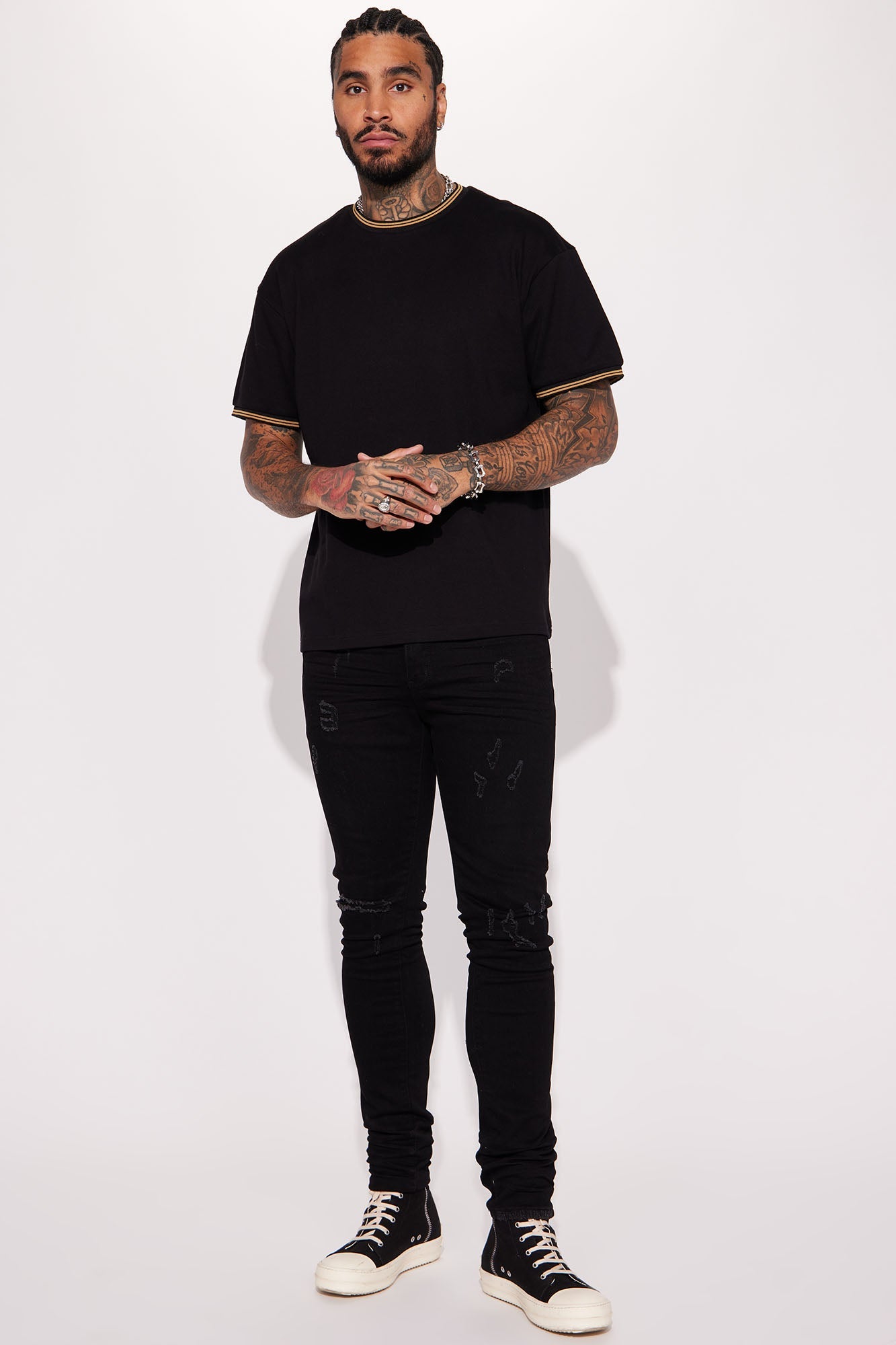 Pharaoh Short Sleeve Tee - Black