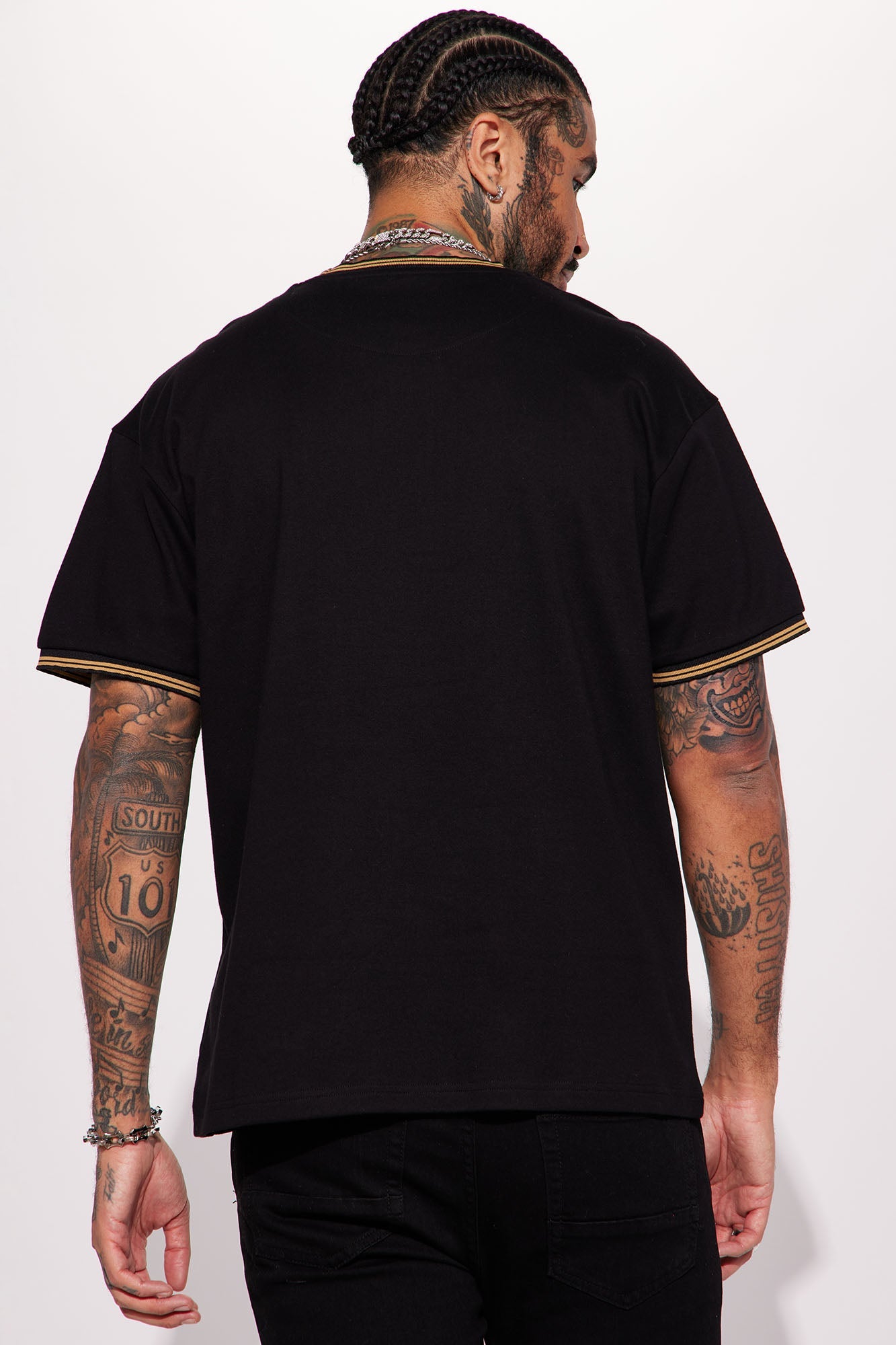 Pharaoh Short Sleeve Tee - Black
