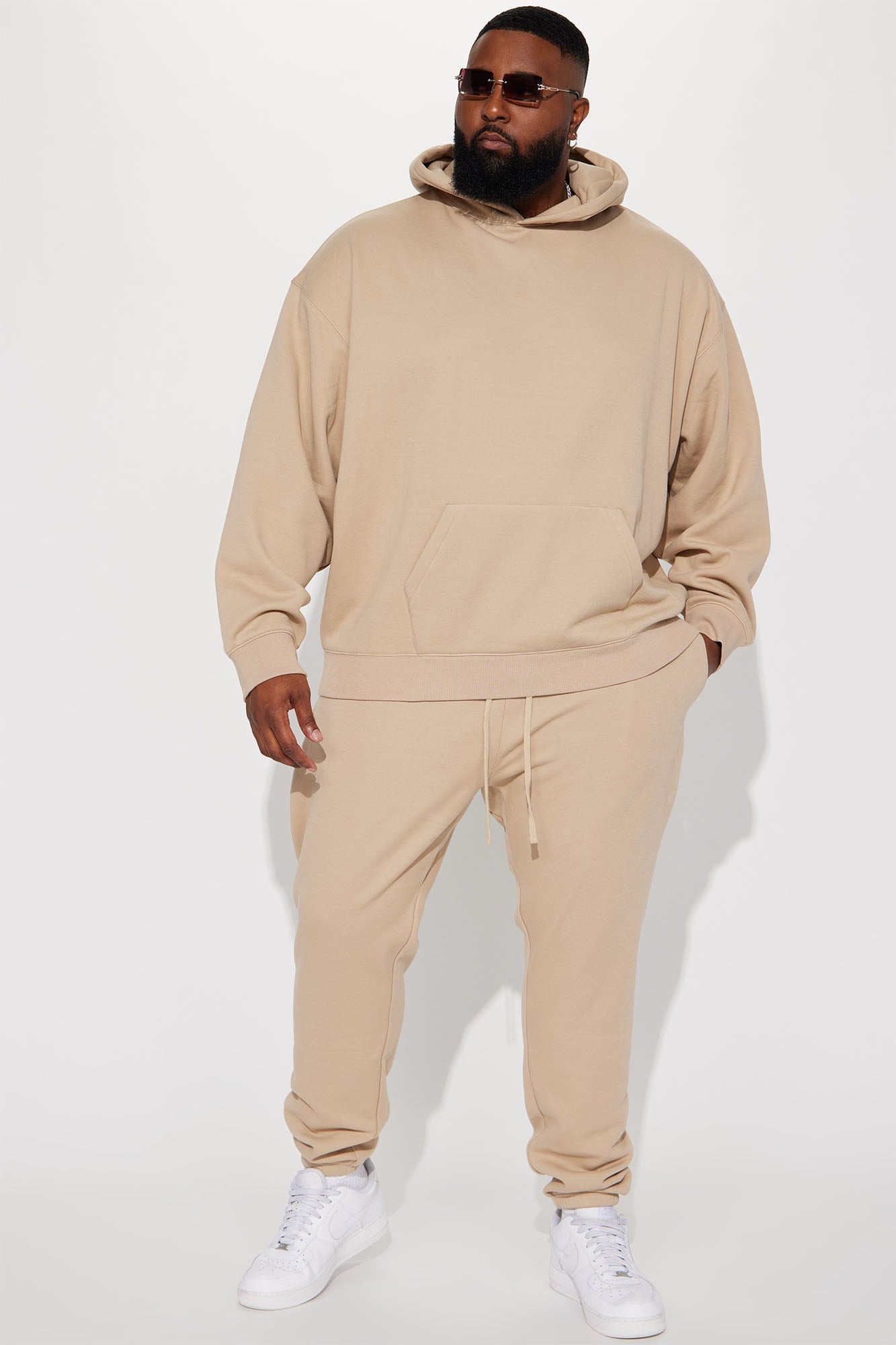 Tyson Heavyweight Sweat Jogger - Taupe