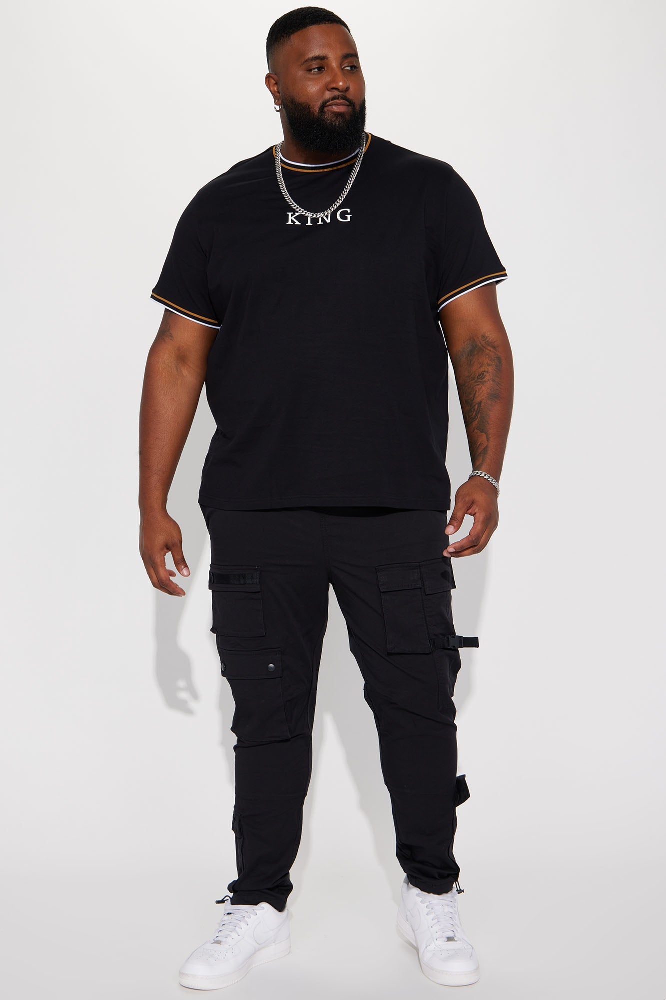 Bling King Short Sleeve Tee - Black