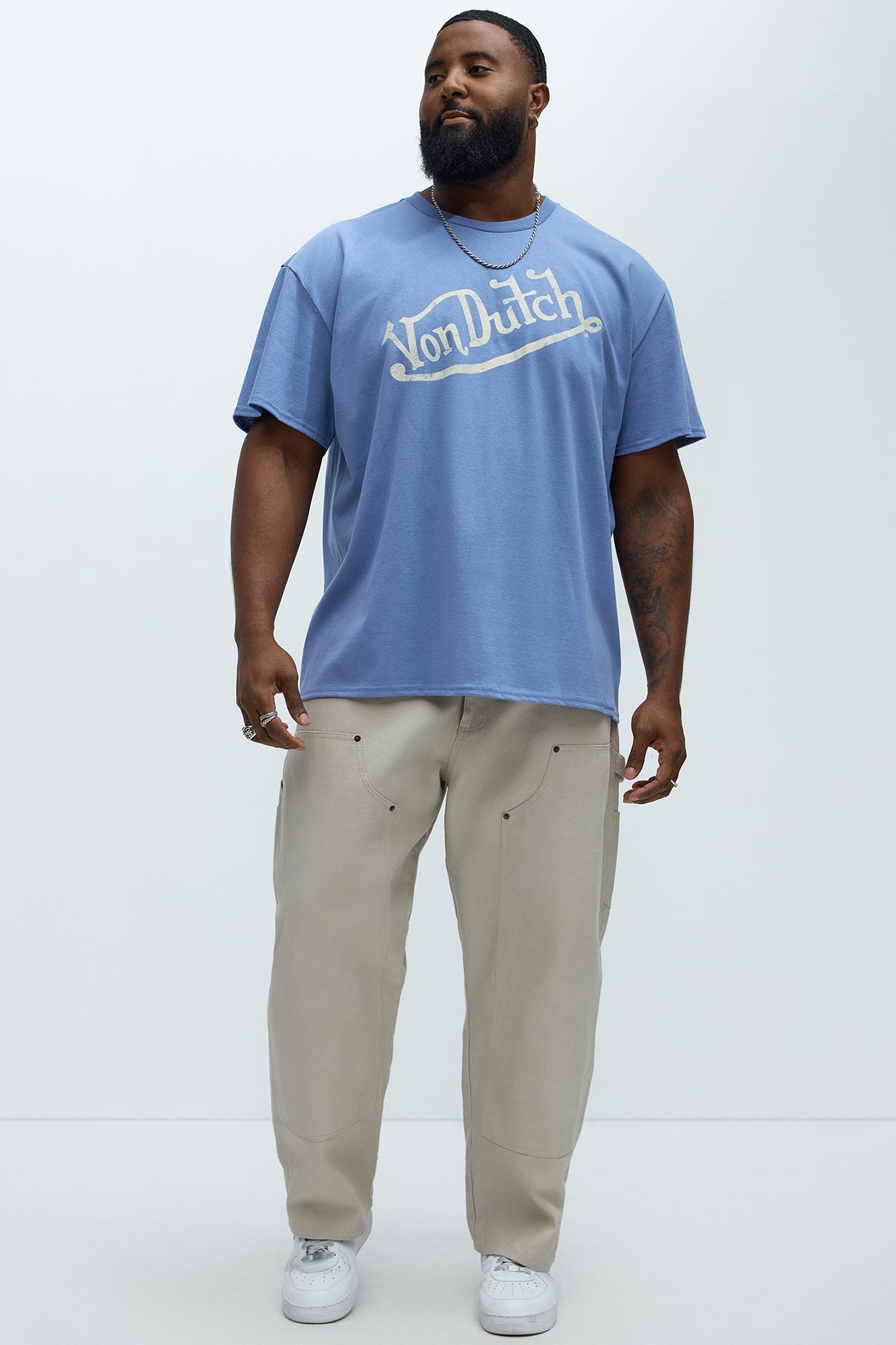 Von Dutch Vintage Short Sleeve Tee - Denim