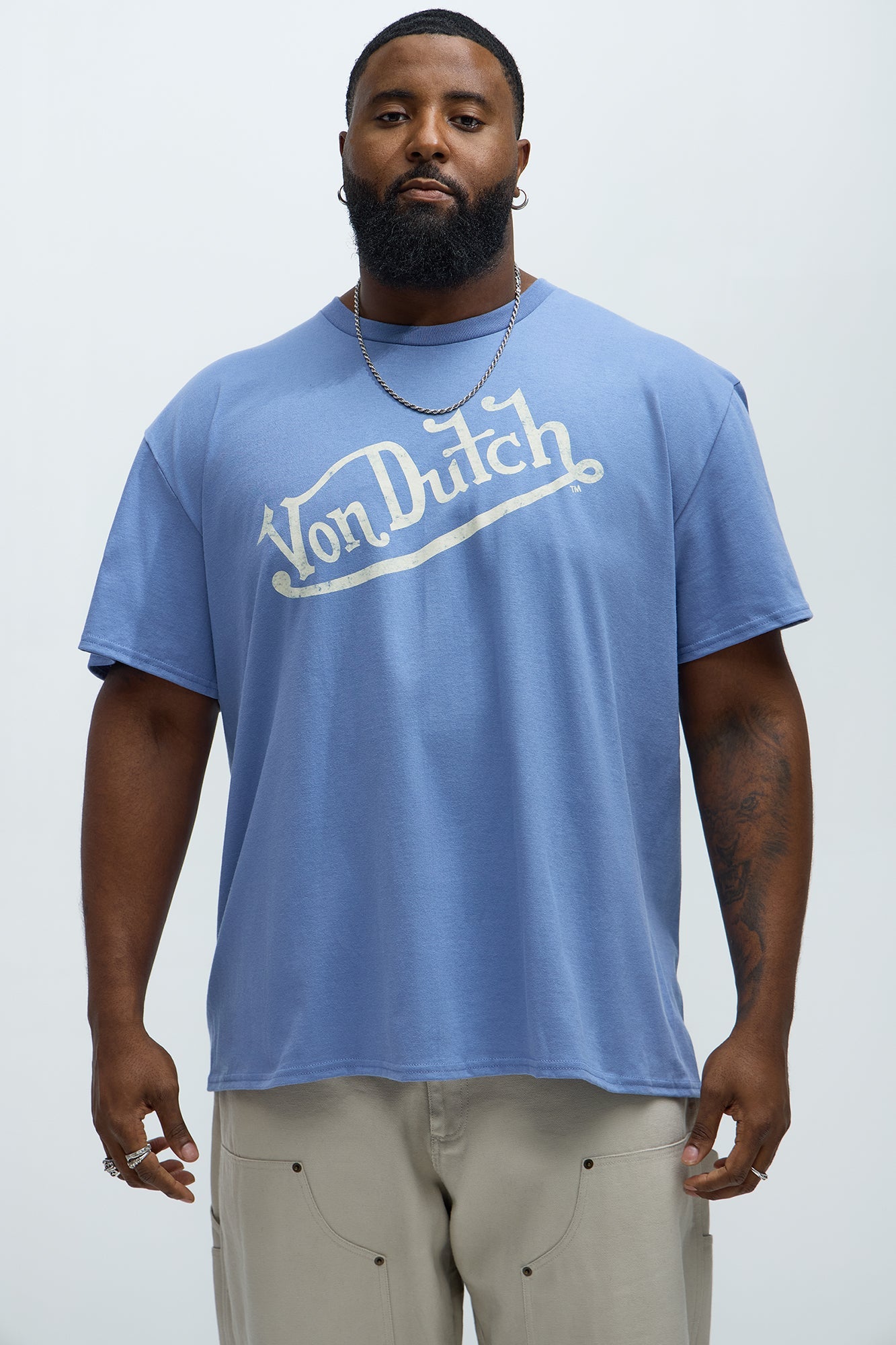 Von Dutch Vintage Short Sleeve Tee - Denim