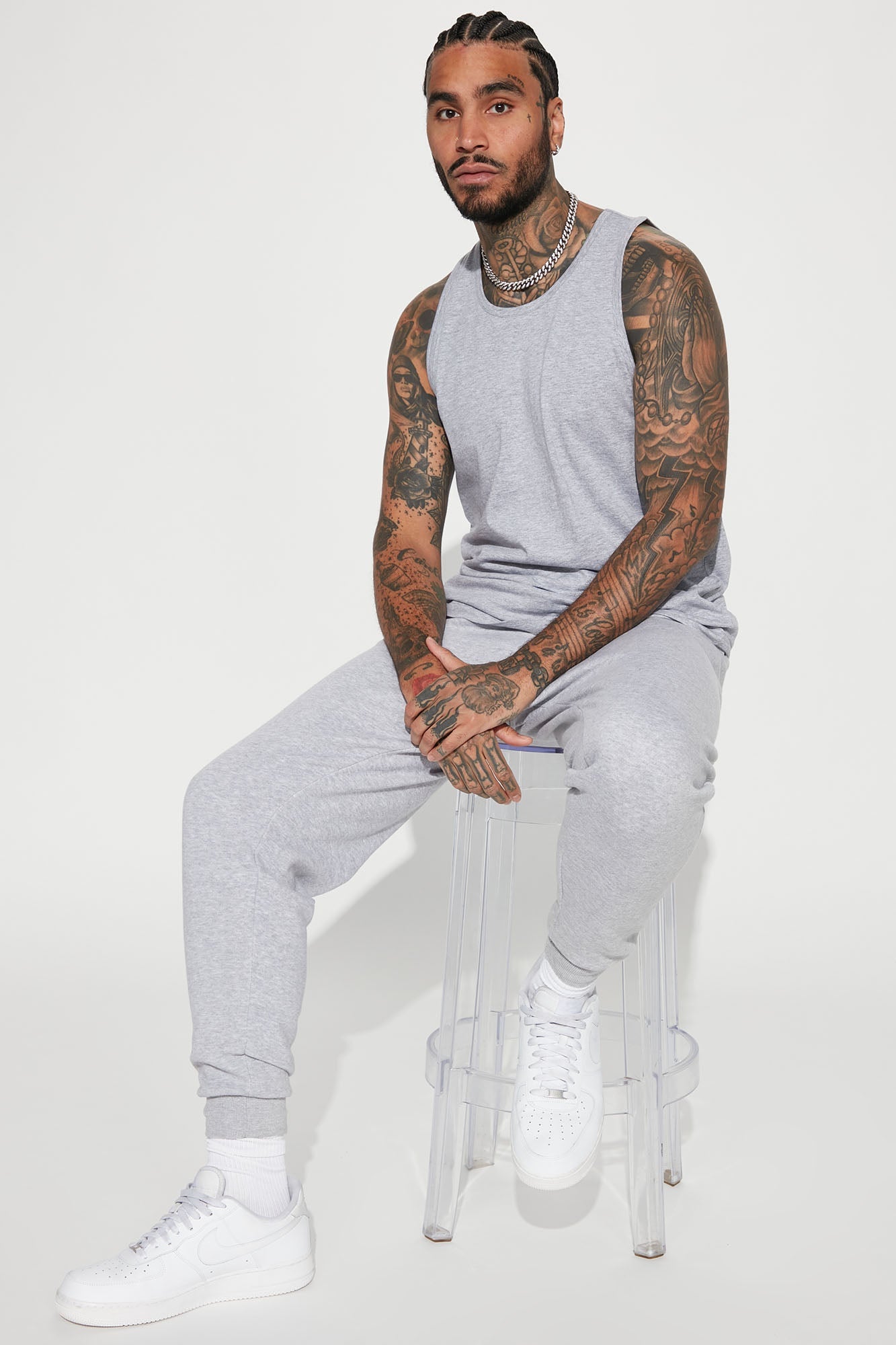 Essential Tank Top - Grey