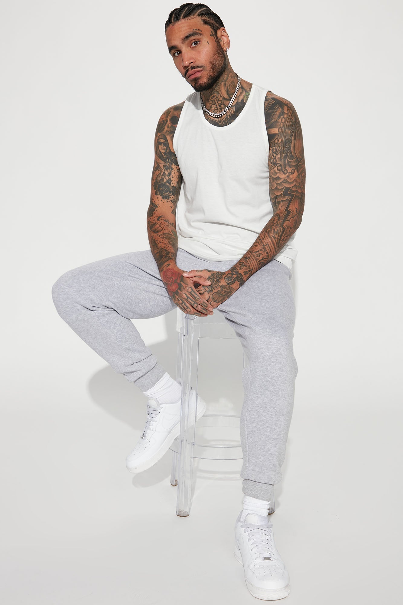 Essential Tank Top - White