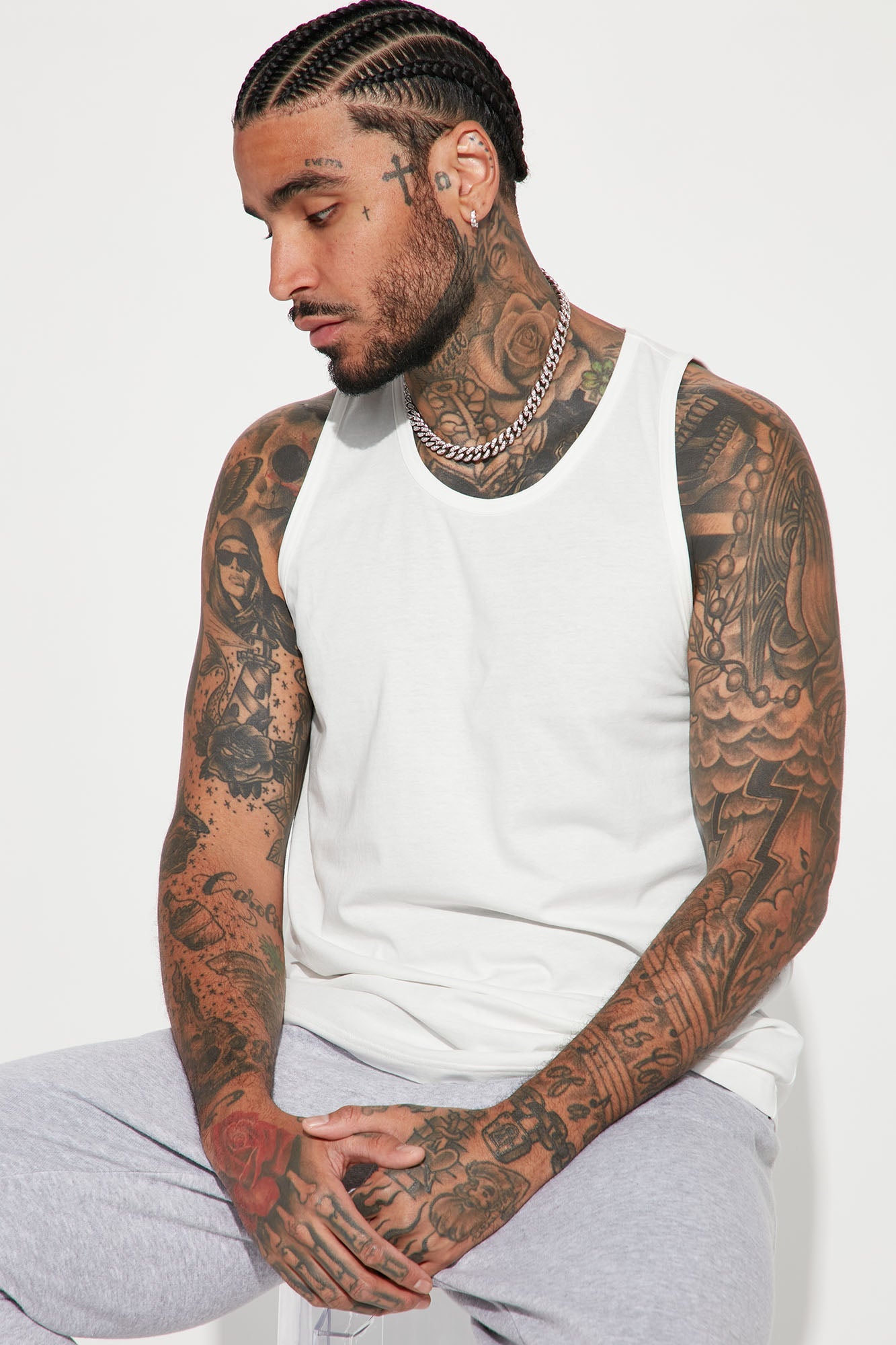 Essential Tank Top - White