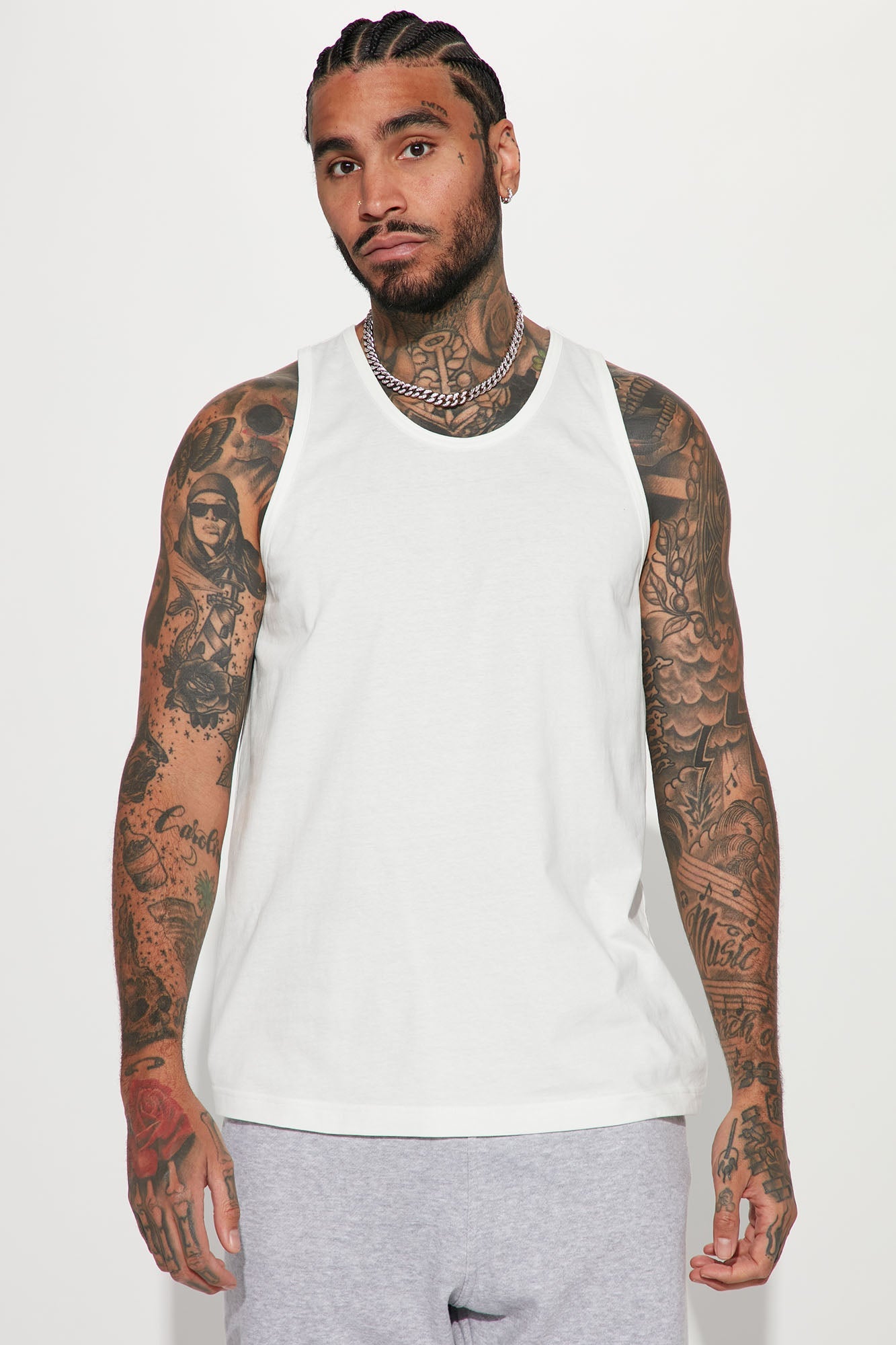 Essential Tank Top - White