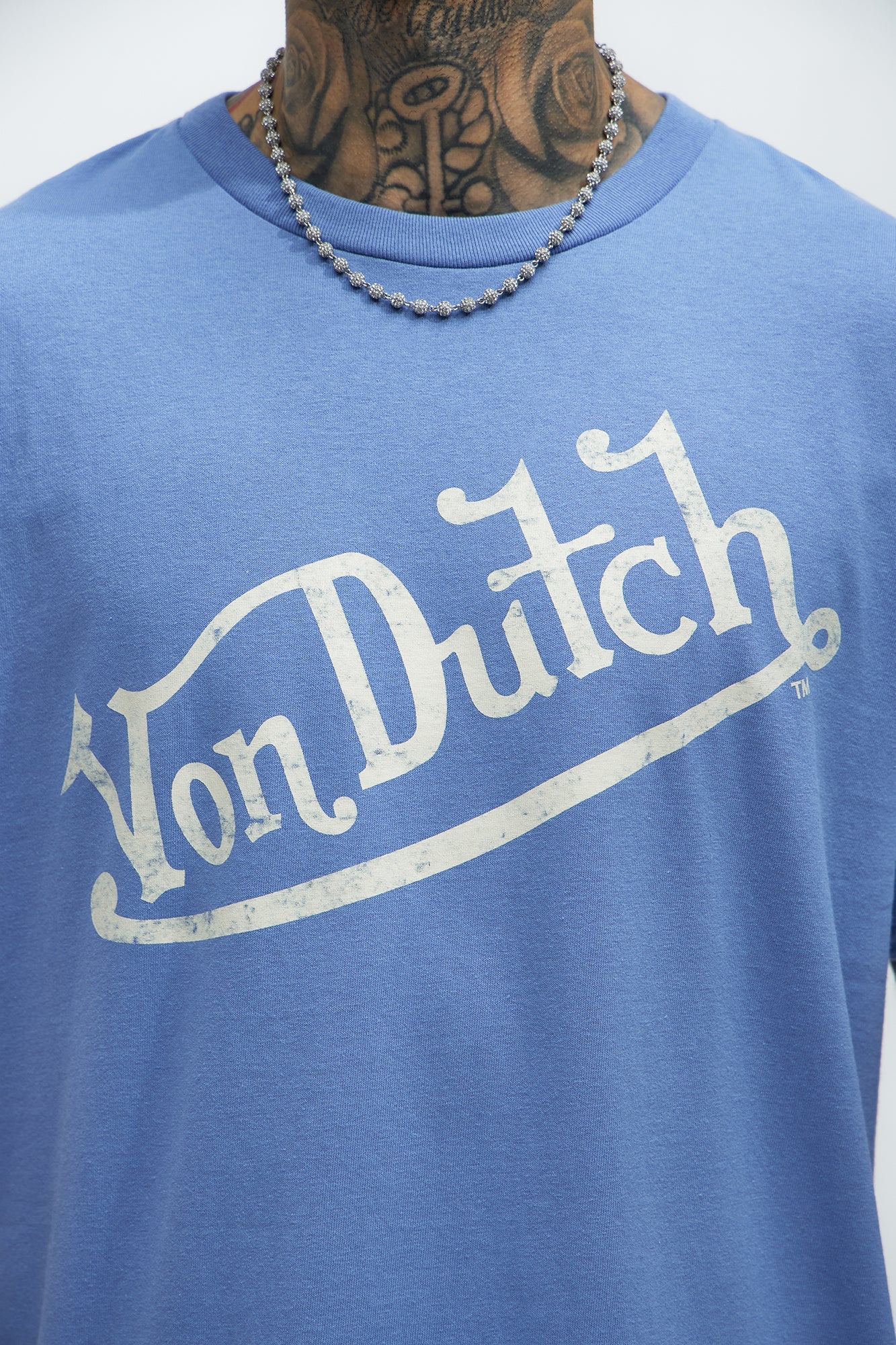 Von Dutch Vintage Short Sleeve Tee - Denim