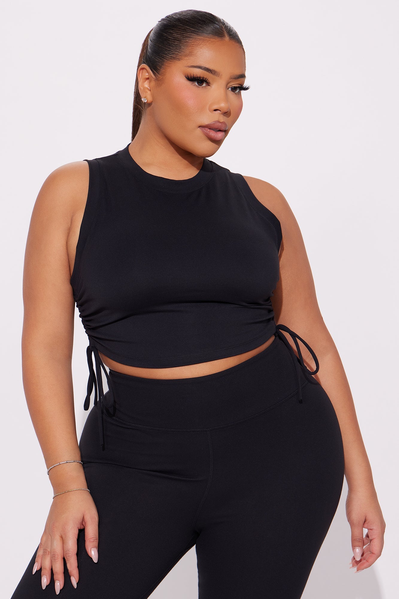 Pirouette Super Soft Active Top - Black