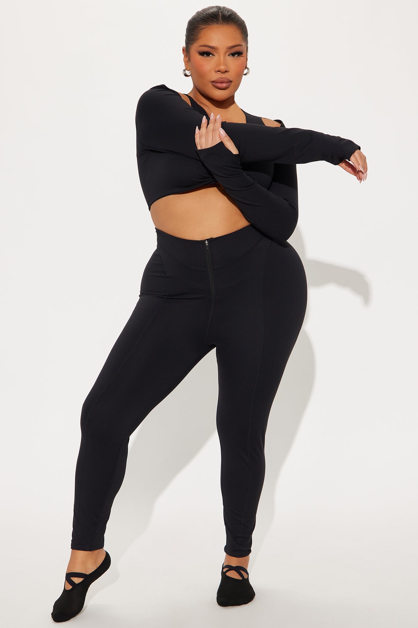 Balance On It 7/8 Super Soft Active Legging - Black