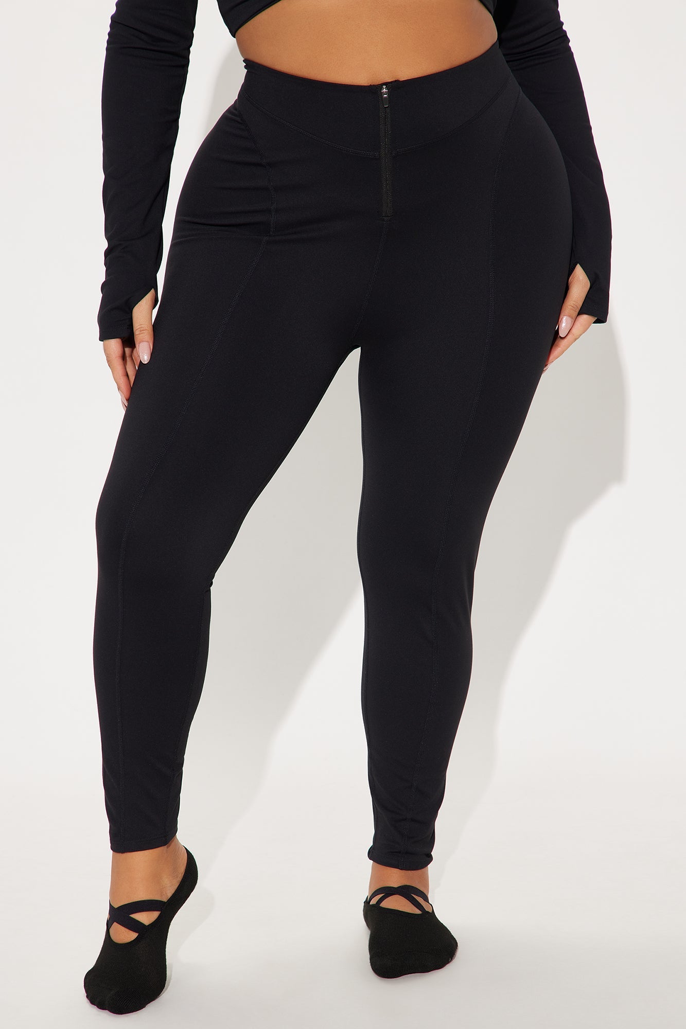 Balance On It 7/8 Super Soft Active Legging - Black