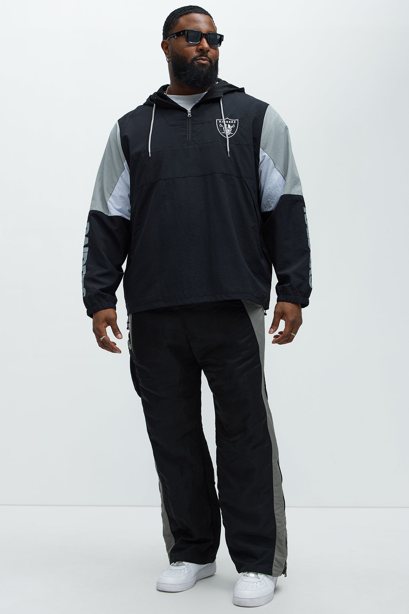 Raiders Superstar Status Anorak - Grey/combo