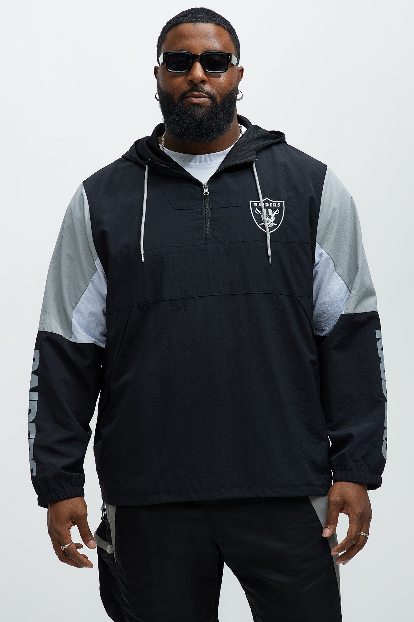Raiders Superstar Status Anorak - Grey/combo