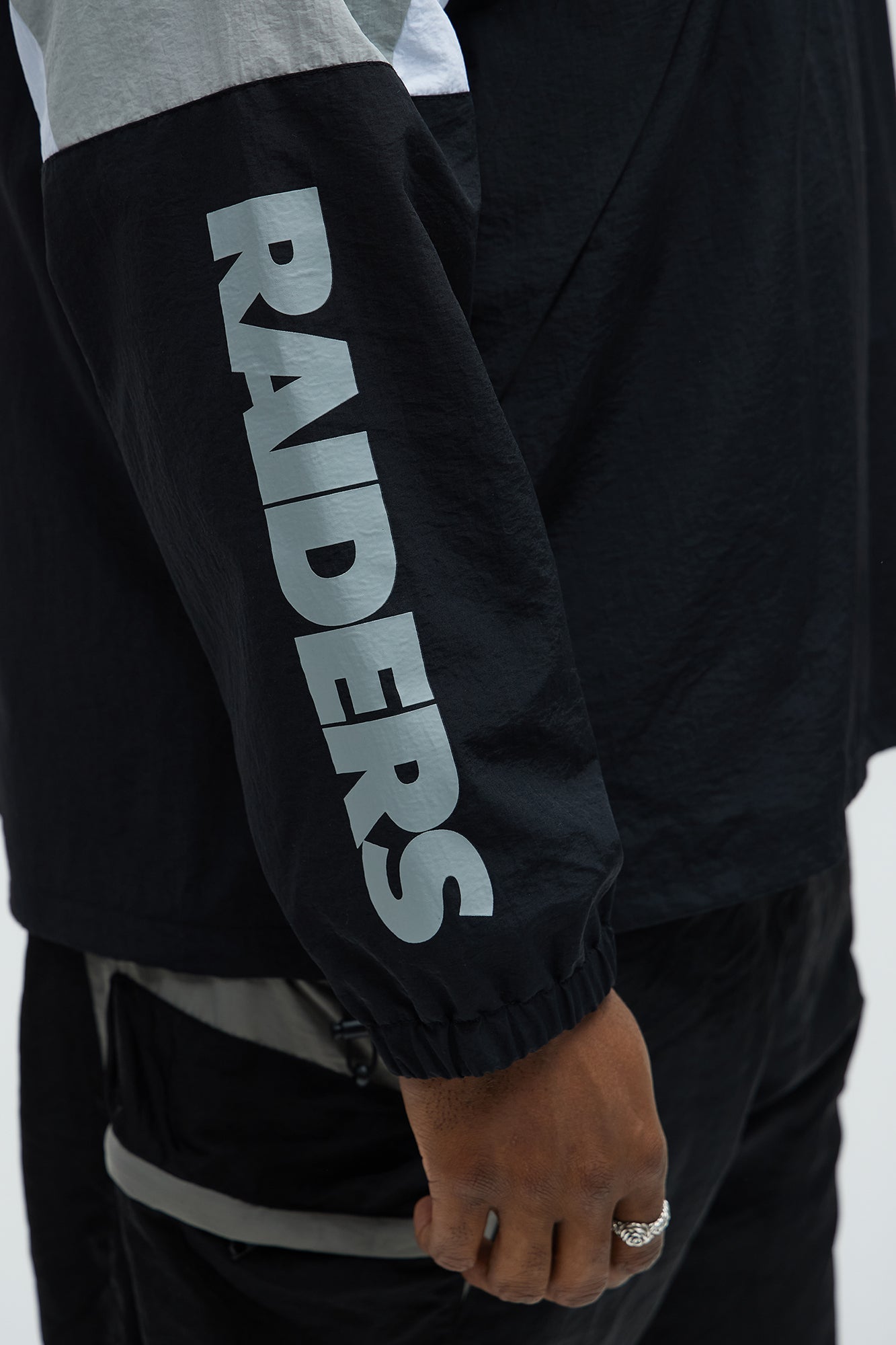 Raiders Superstar Status Anorak - Grey/combo