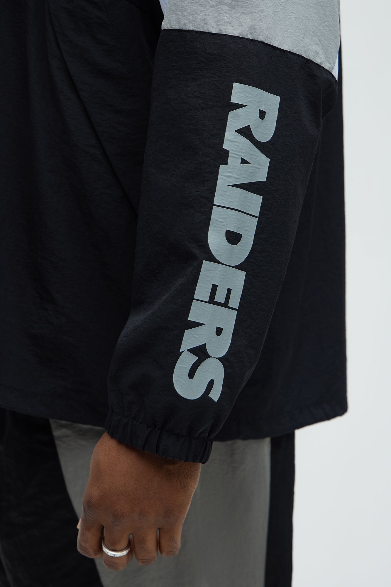 Raiders Superstar Status Anorak - Grey/combo