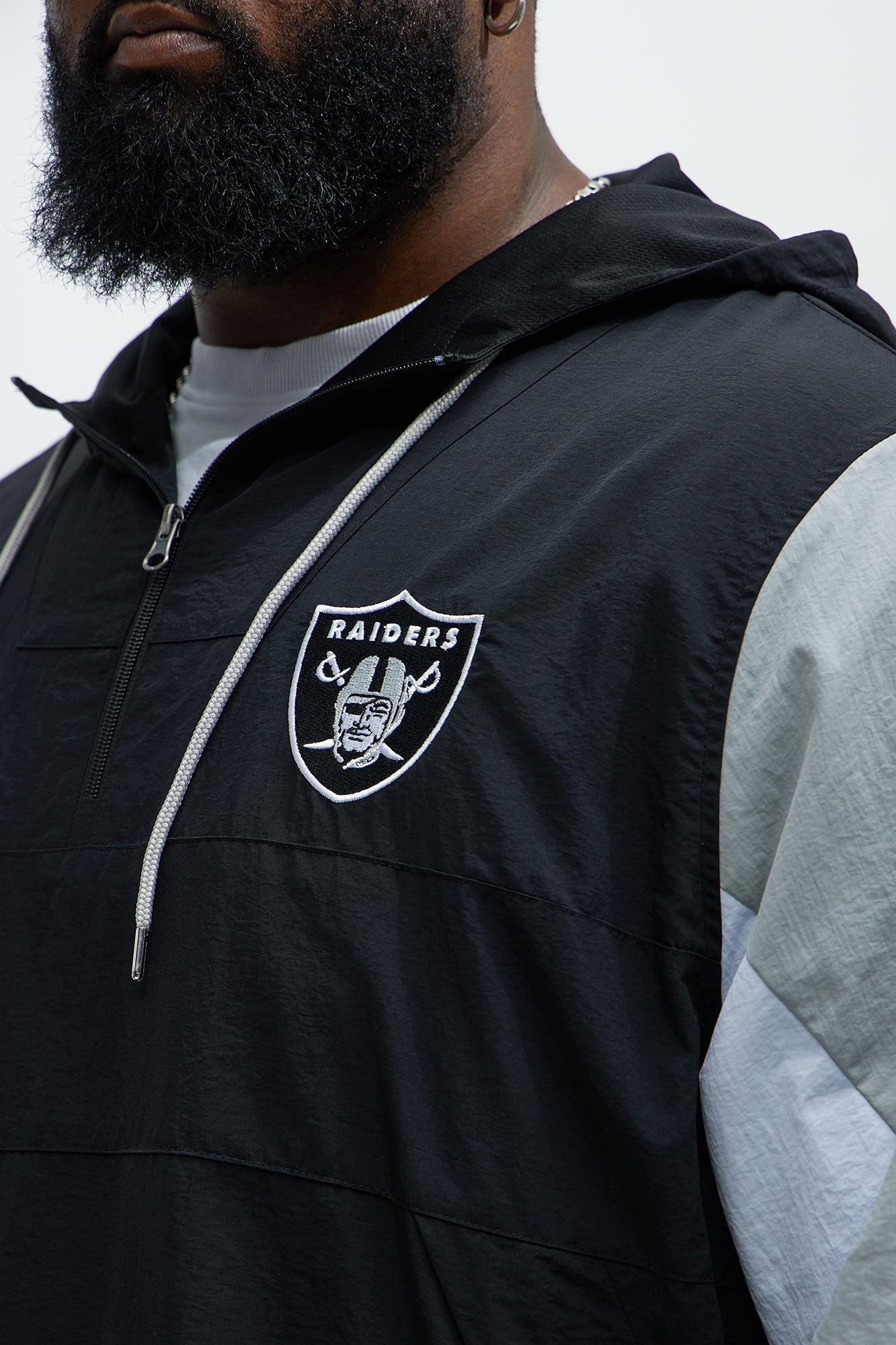 Raiders Superstar Status Anorak - Grey/combo