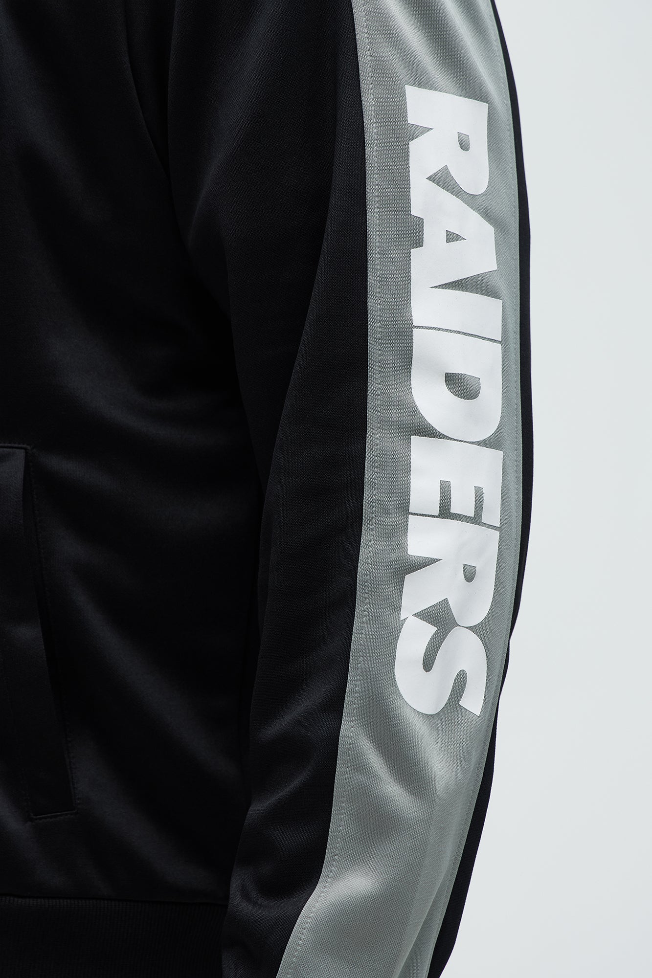 Raiders Stand By Track Jacket - Black