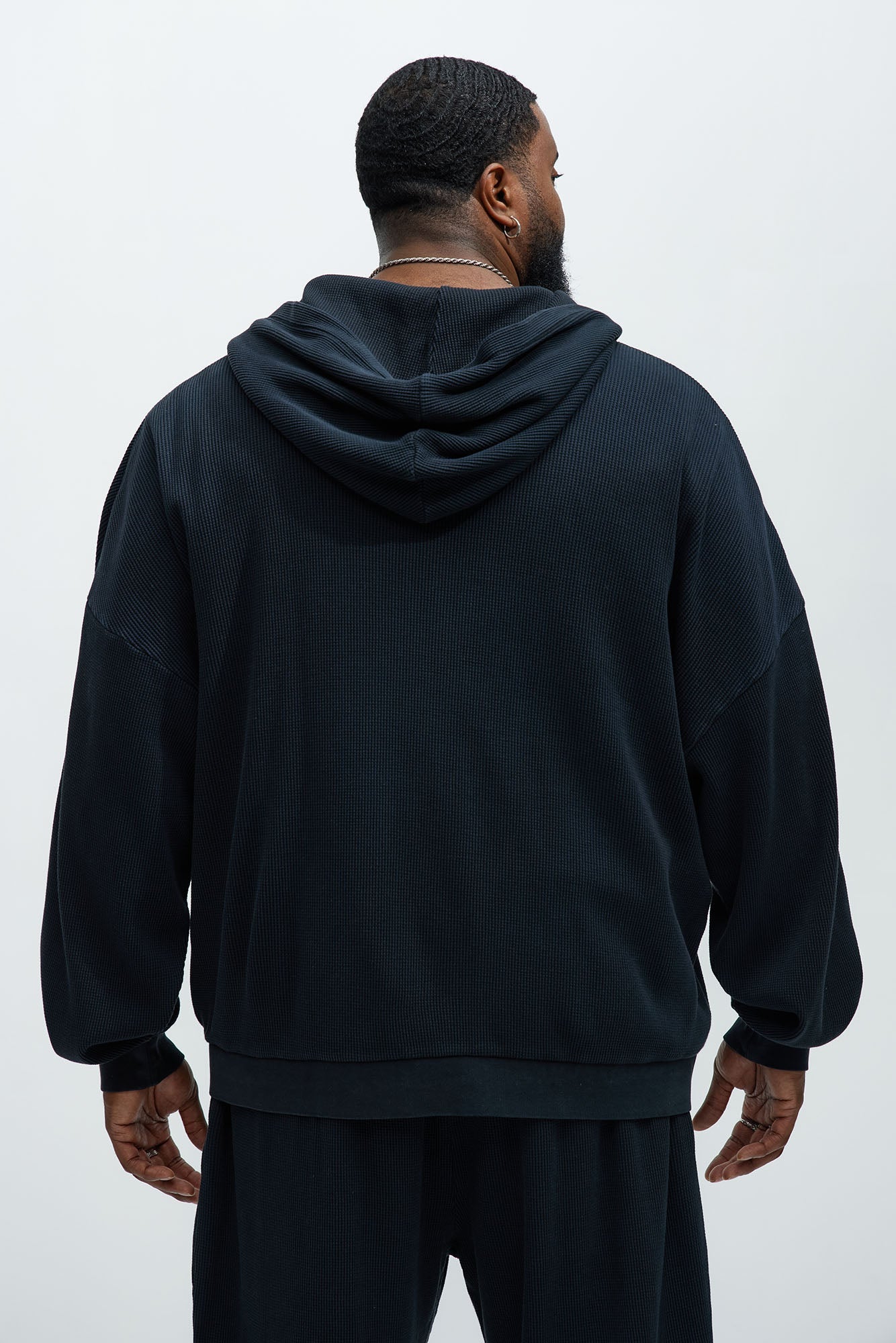 Modern Wash Zip Up Hoodie - Black