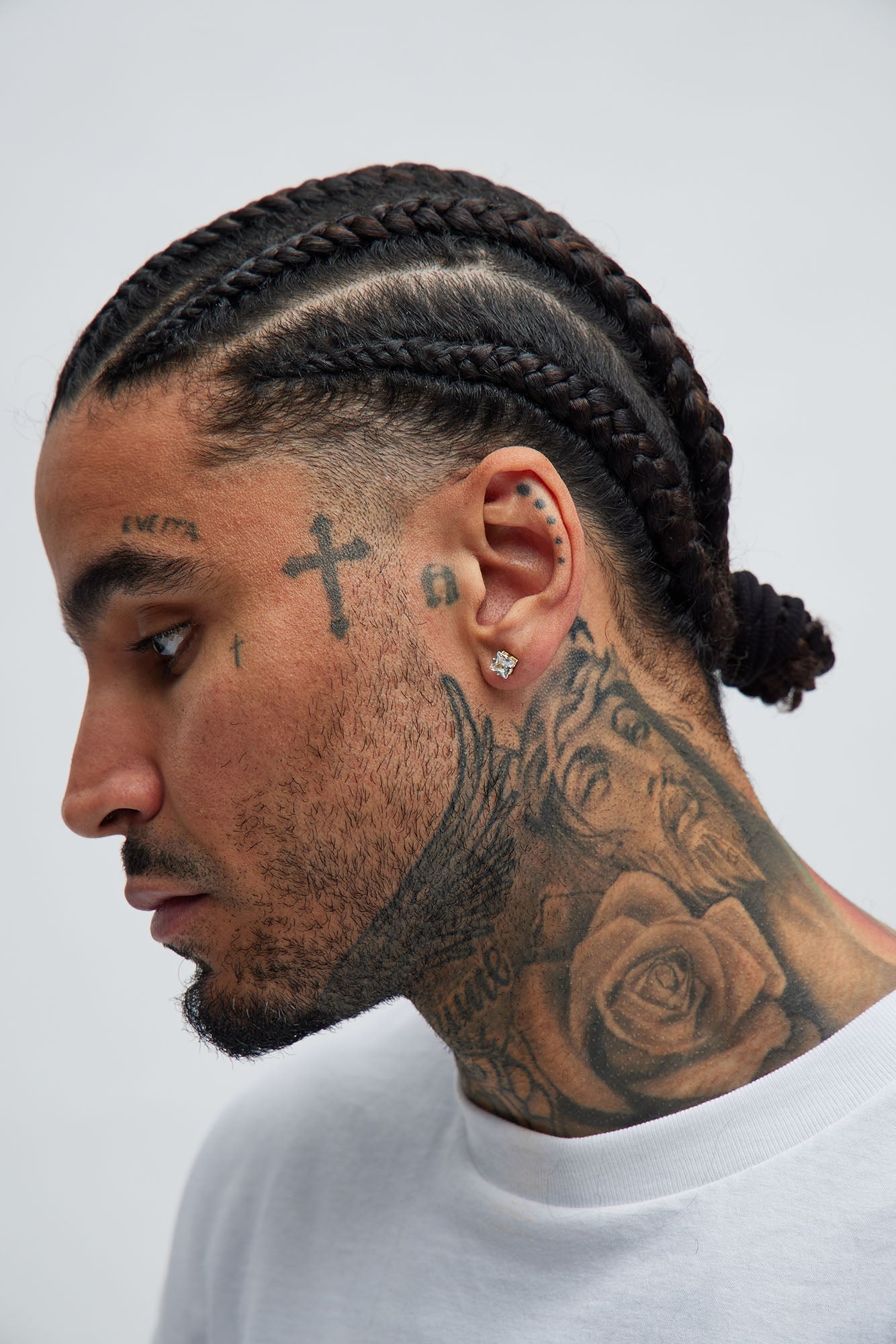 Iced Hoop 5 Piece Earring Set - Gold