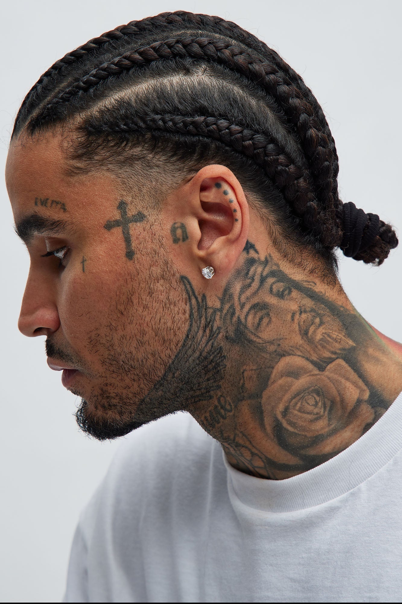 Iced Hoop 5 Piece Earring Set - Silver