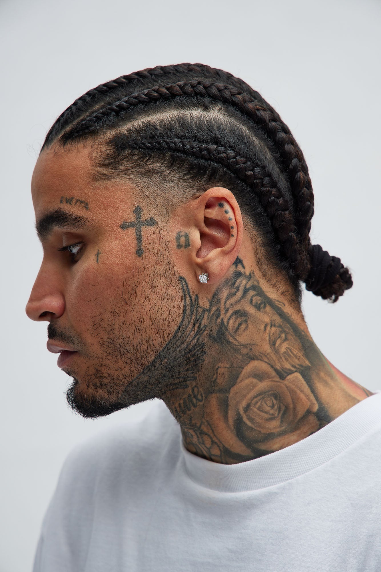 Iced Hoop 5 Piece Earring Set - Silver