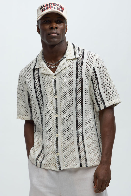 Flashbacks Shirt - White/Black