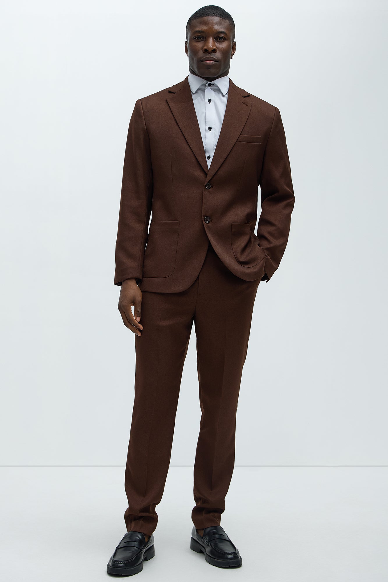 Rumford Casual Blazer - Brown