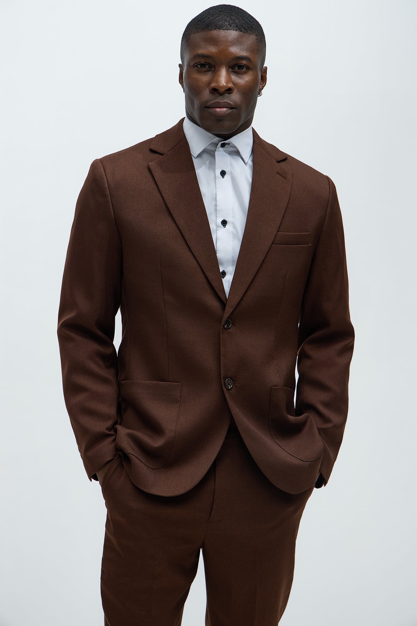 Rumford Casual Blazer - Brown