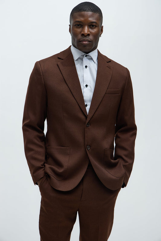 Rumford Casual Blazer - Brown