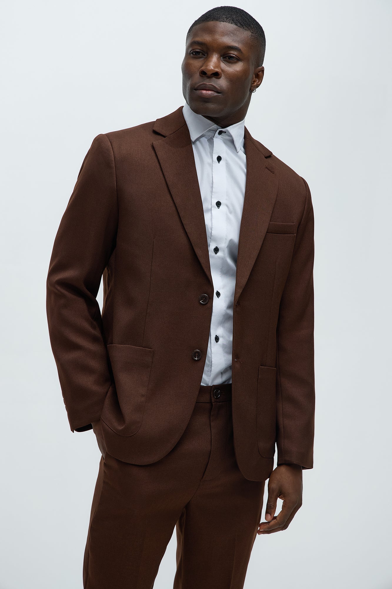 Rumford Casual Blazer - Brown