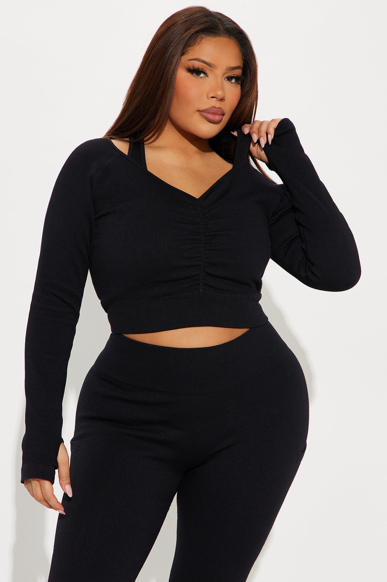 Prone Work Effortless Seamless Active Set - Black