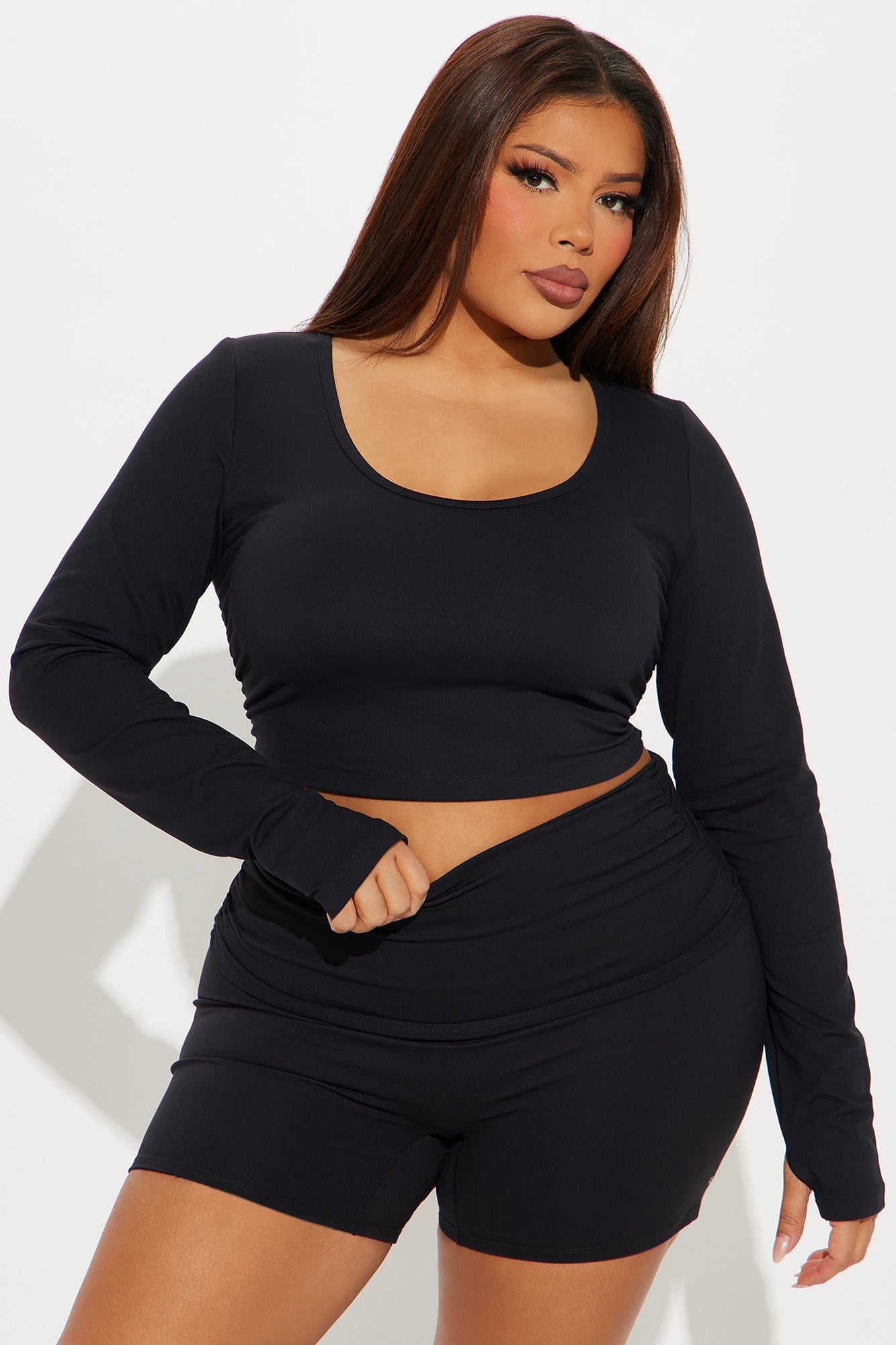 Glow Super Soft Active Top - Black