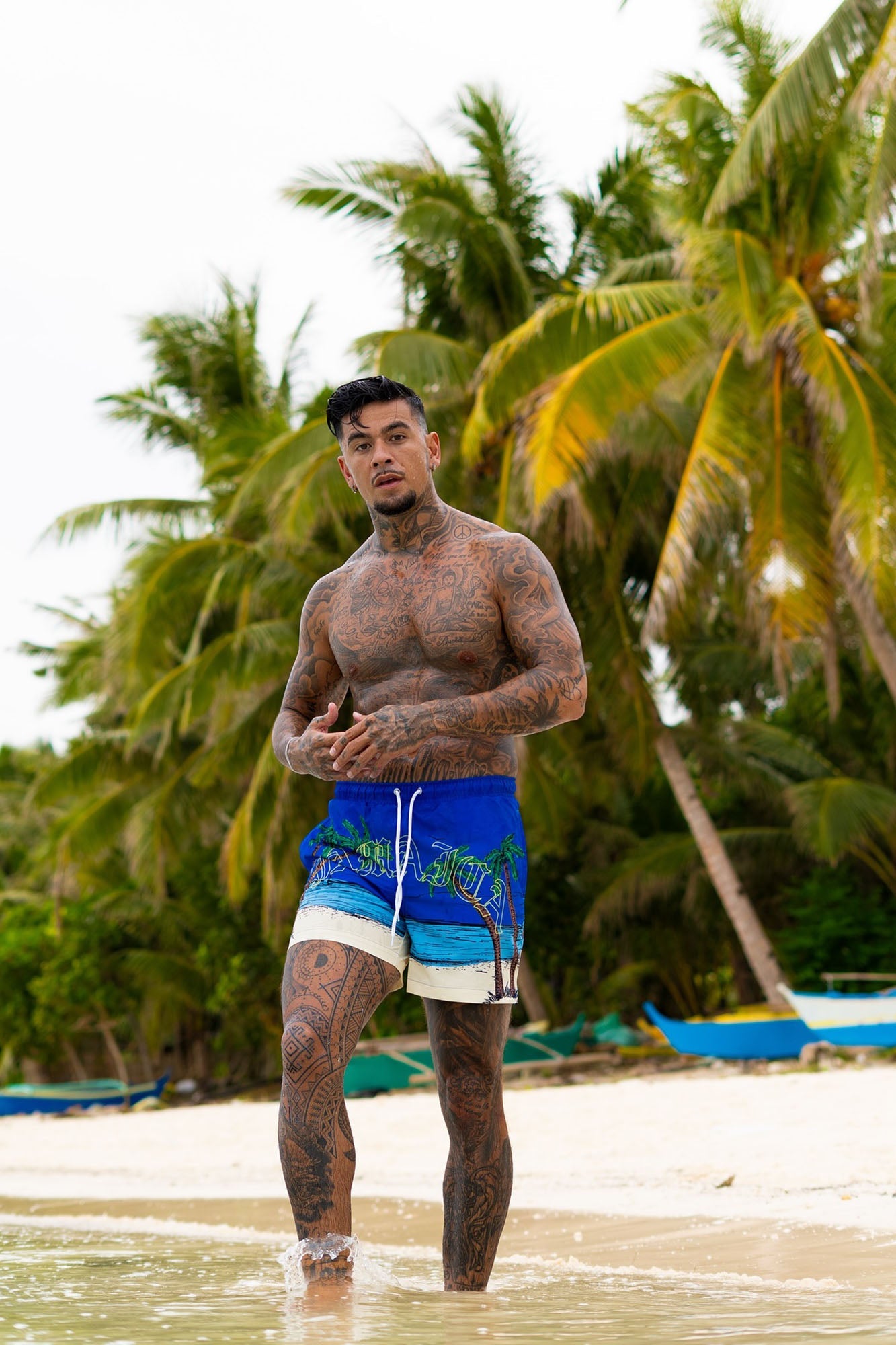 Jamaican Shore Swim Trunk - Blue