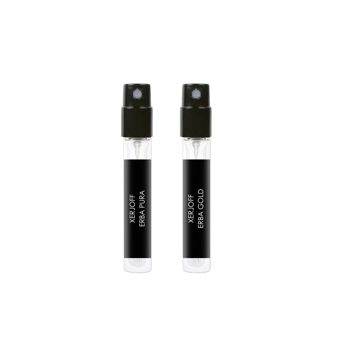 Xerjoff Erba Pura & Erba Gold Sample Pack 