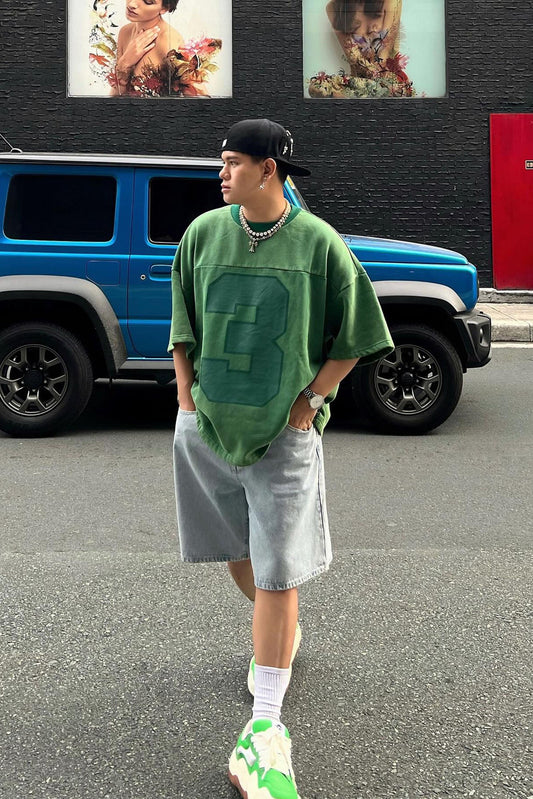 Kyle Oversized Tee - Green