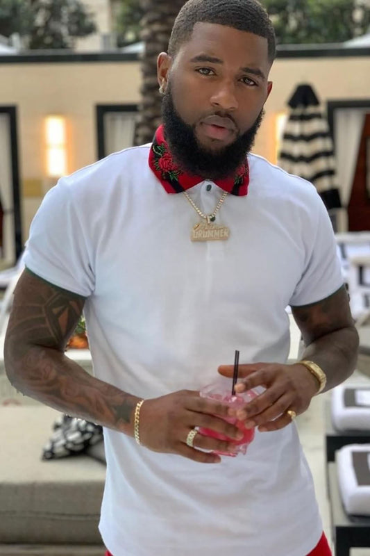 Brandon Short Sleeve Polo Shirt - White