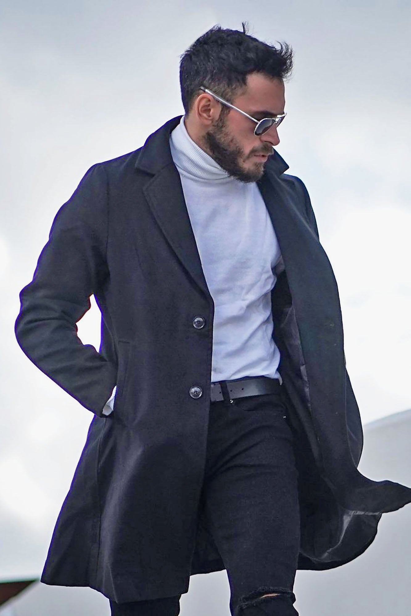 DeAngelo Turtleneck Sweater - Off White