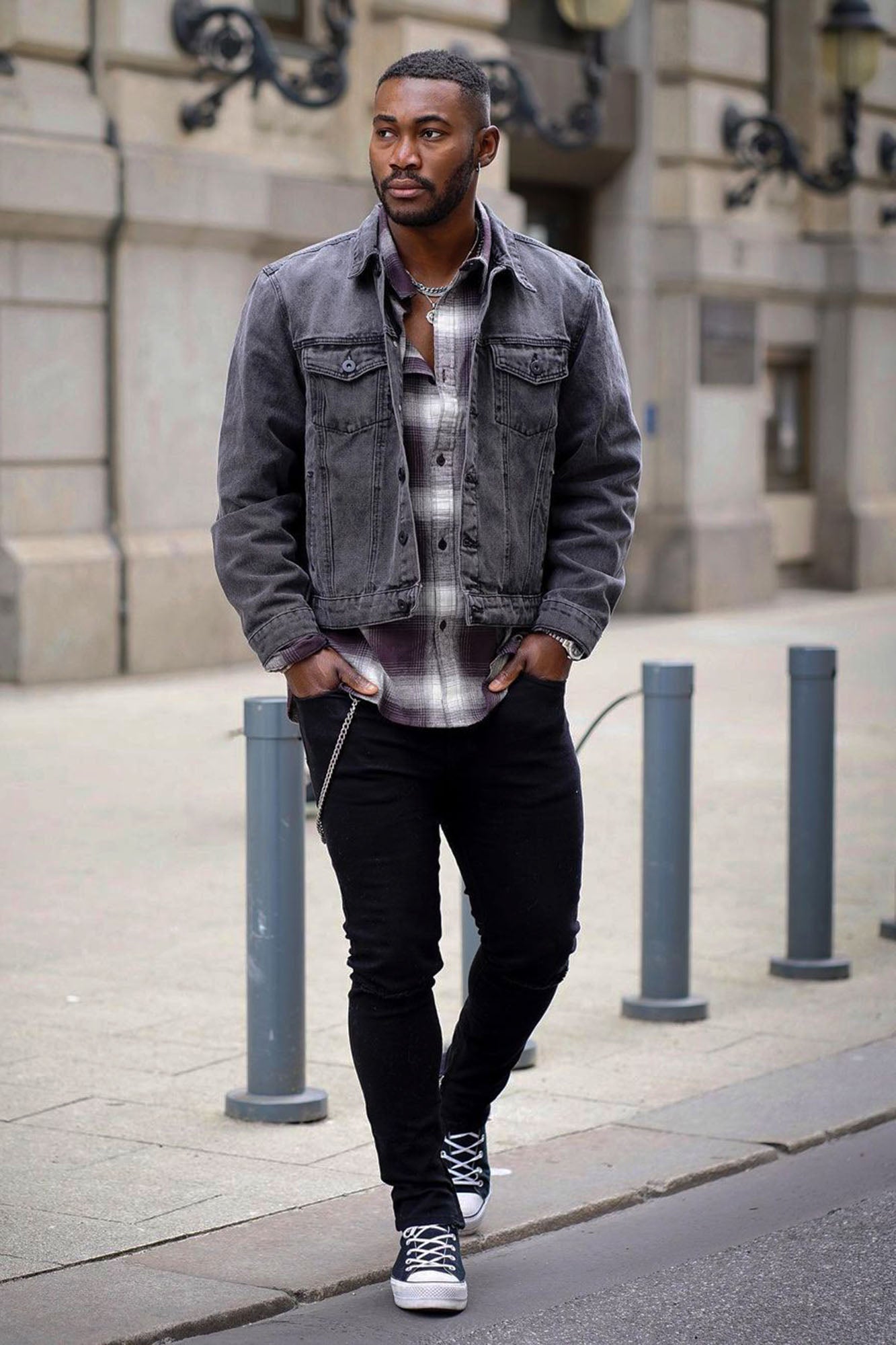 Mac Chino Skinny 5 Pocket Pants - Black