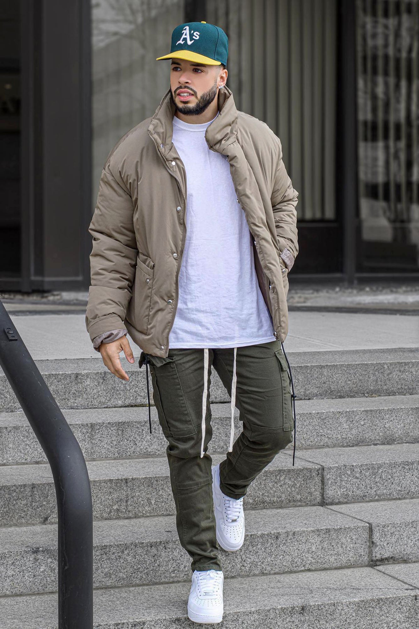 Summer Games Slim Cargo Pants - Olive