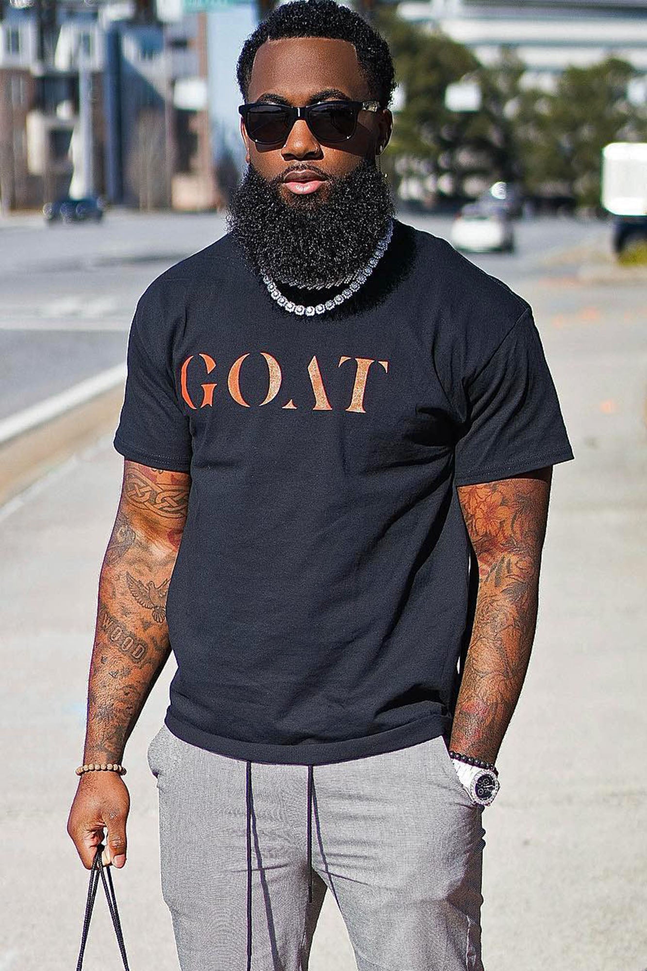 The GOAT Short Sleeve Tee - Black